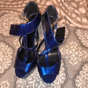 Candies deep blue heels